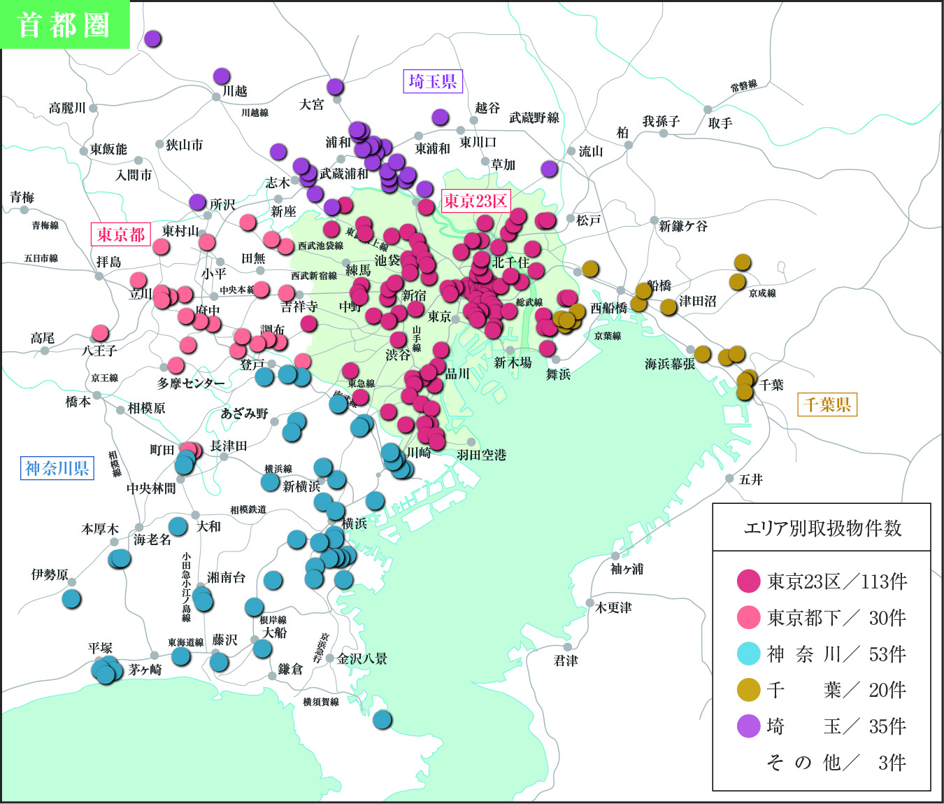 首都圏地図